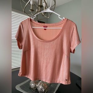Guees lightly sparkled crop top